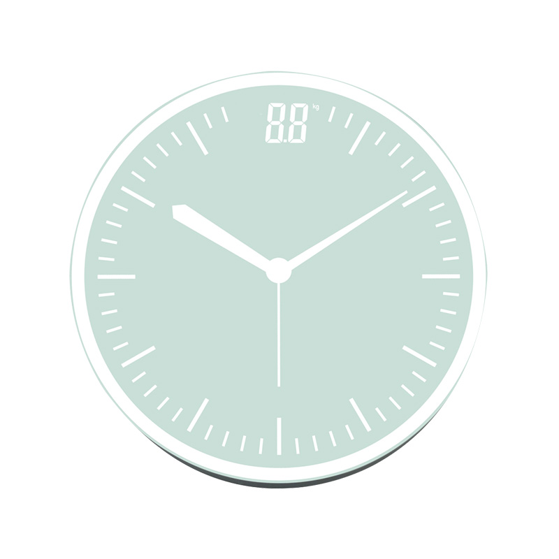 TM-909 Yuvarlak Cam Saat Akıllı Tartı